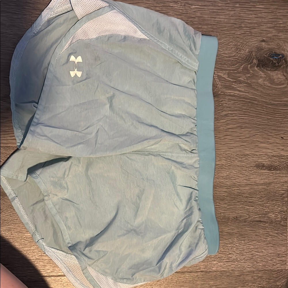 Under Armour Light Blue Athletic Shorts